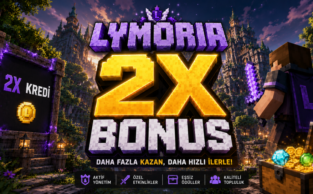 Açılışa özel 2X bonus